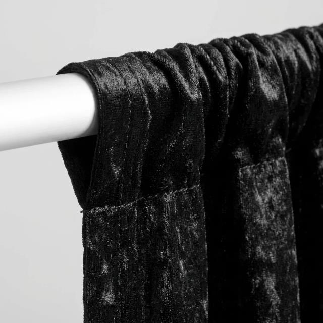 Rental store for DRAPE 10  X 52  VELVET BLACK in Fairview Heights IL