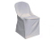 Rental store for CHAIR COVER, POLY FOLDING LIGHT IVORY in Fairview Heights IL
